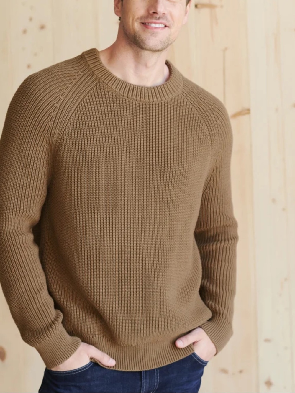 Jenni Kayne Fisherman Cotton Sweater Size XS